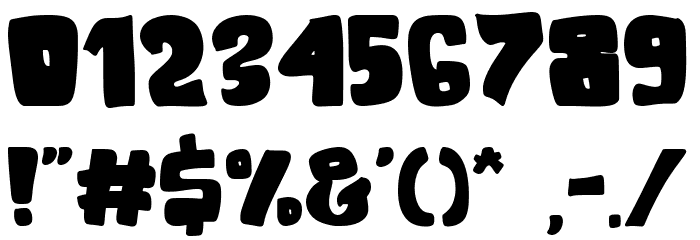 ROMAN SHINE Font OTHER CHARS