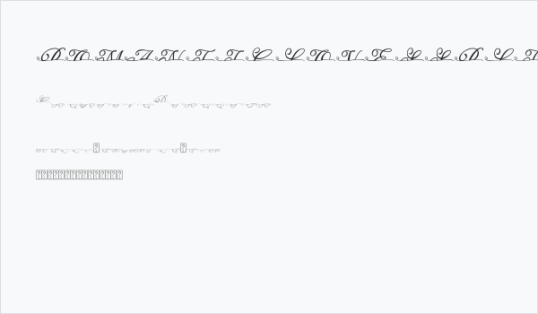 ROMANTIC LOVES SPLIT MONOGRAM Business Card