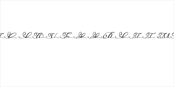 ROMANTIC LOVES SPLIT MONOGRAM Logo