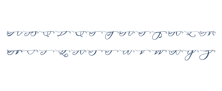 ROMANTIC LOVES SPLIT MONOGRAM Lowercase