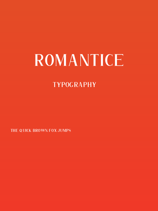 ROMANTICE Poster
