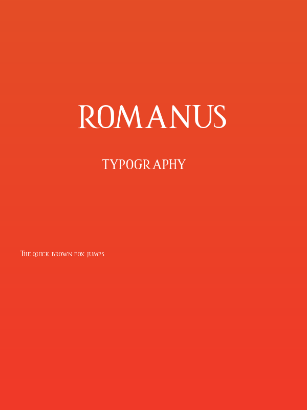ROMANUS Poster