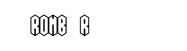 ROMB Regular Font