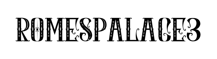 ROMES PALACE3  font caratteri gratis