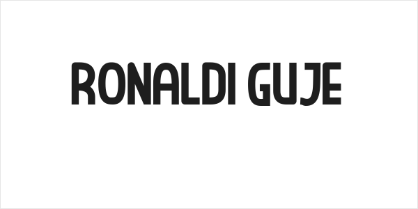 RONALDI GUJE Logo