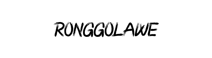 RONGGOLAWE  नि: शुल्क फ़ॉन्ट्स डाउनलोड