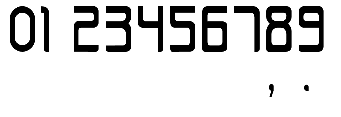 RONIUM Demo Font OTHER CHARS
