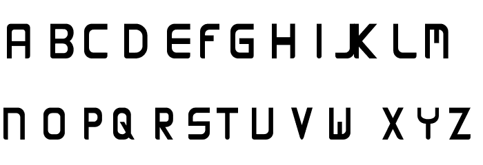 RONIUM Demo Font LOWERCASE