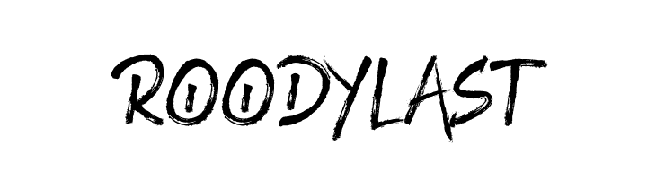 ROODY LAST  Frei Schriftart Herunterladen