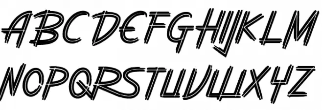 ROOTSTAR Font UPPERCASE