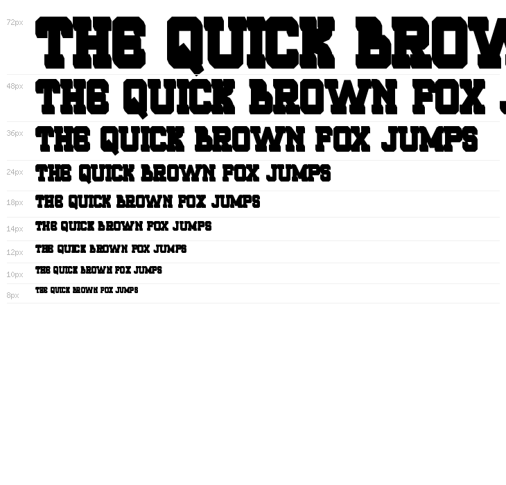 ROQUERO Extrude Bold Waterfall