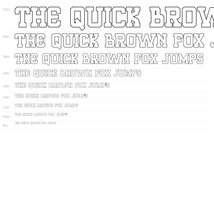 ROQUERO Personal Use Only !! Outline Waterfall