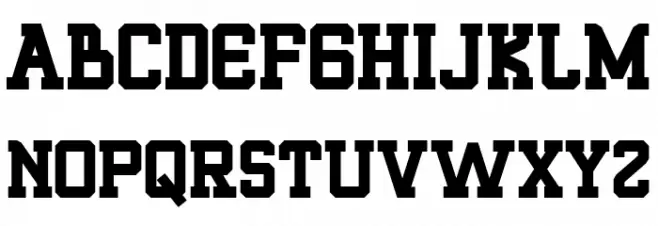 ROQUERO Schriftart Kleinbuchstaben