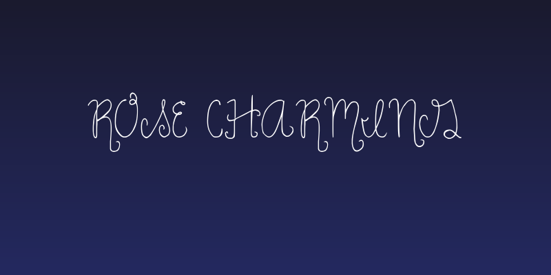 ROSE CHARMING Social Header