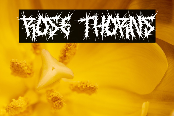 ROSE THORNS Example 1