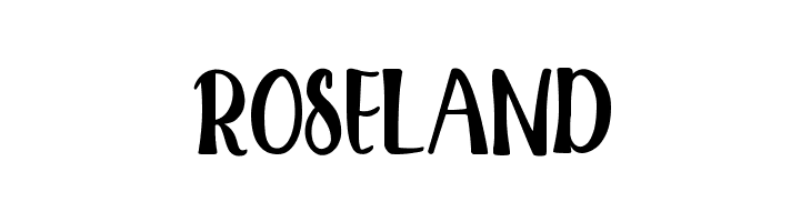 ROSELAND  नि: शुल्क फ़ॉन्ट्स डाउनलोड