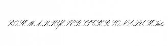 ROSEMARRYE SCRIPT PERSONAL USE Italic  baixar fontes gratis