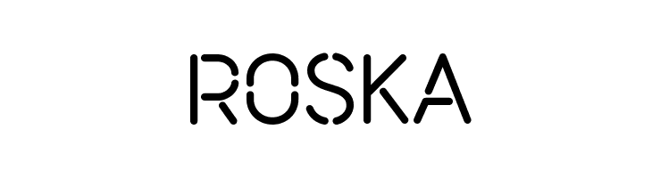 ROSKA  免费字体下载