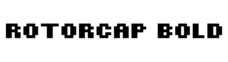 ROTORcap Bold Font