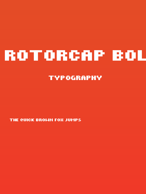ROTORcap Bold Poster