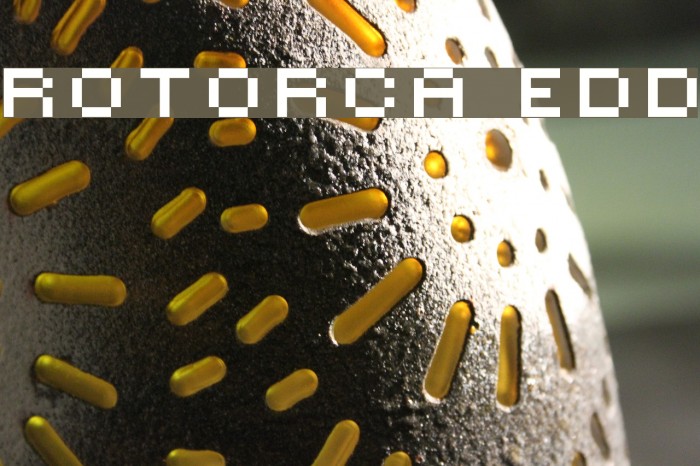 ROTORcap Extended Font examples