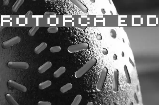 ROTORcap Extended Schriftart examples