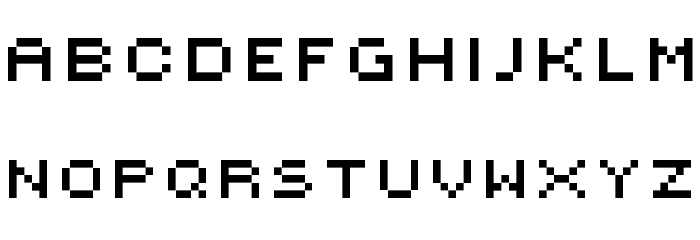 ROTORcap Extended Font LOWERCASE