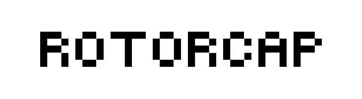 ROTORcap Font