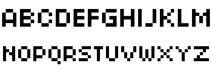 ROTORcapNeue Font LOWERCASE
