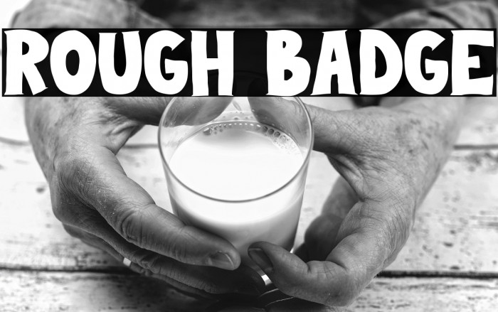 ROUGH BADGE Example 2