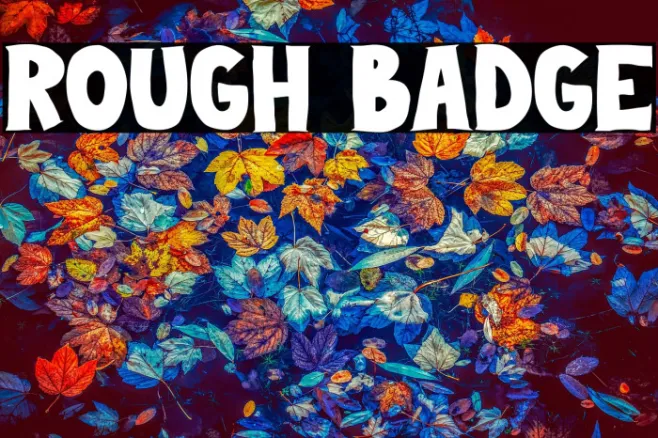 ROUGH BADGE Example 3