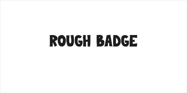 ROUGH BADGE Logo