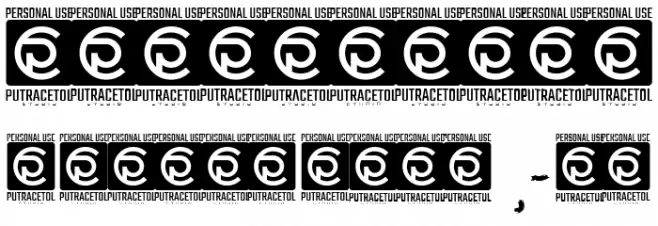 ROUGHER Personal Use Font OTHER CHARS