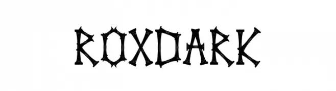 ROXDARK  नि: शुल्क फ़ॉन्ट्स डाउनलोड