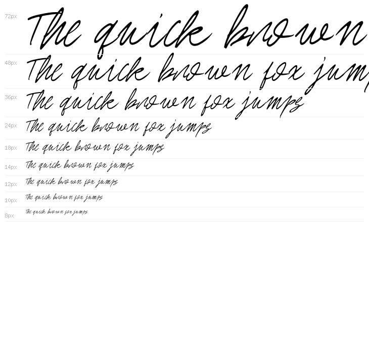 ROYAL Hefana Script Script Waterfall