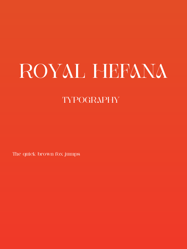 ROYAL Hefana Poster