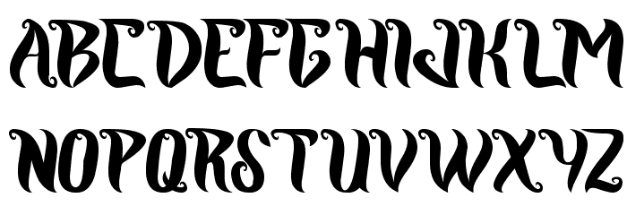 ROYAL JELLY Font LOWERCASE