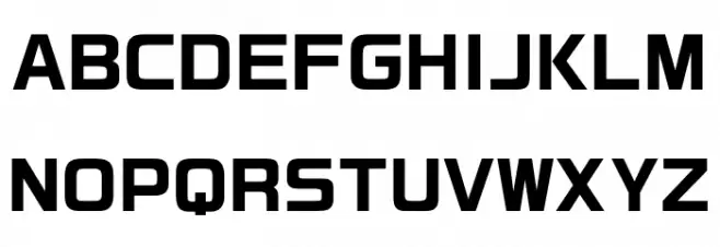 RoGSanSrfStd-Bd Шрифта ВЕРХНИЙ