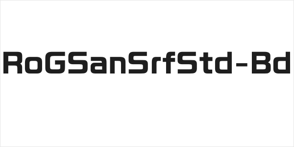 RoGSanSrfStd-Bd Logo