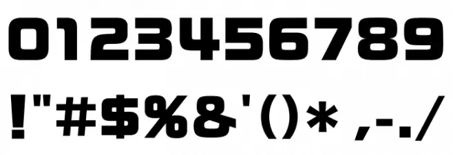 RoGSanSrfStd-UB フォント その他の文字