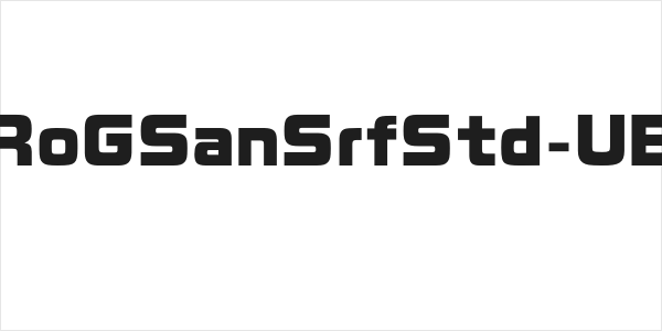 RoGSanSrfStd-UB Logo