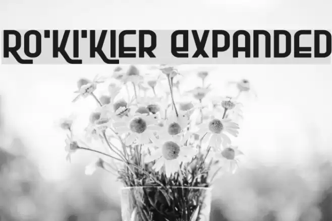Ro'Ki'Kier Expanded خط examples