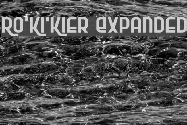 Ro'Ki'Kier Expanded خط examples