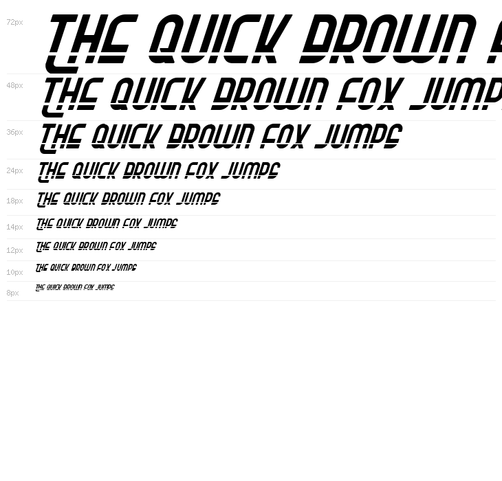 Ro'Ki'Kier Laser Italic Waterfall