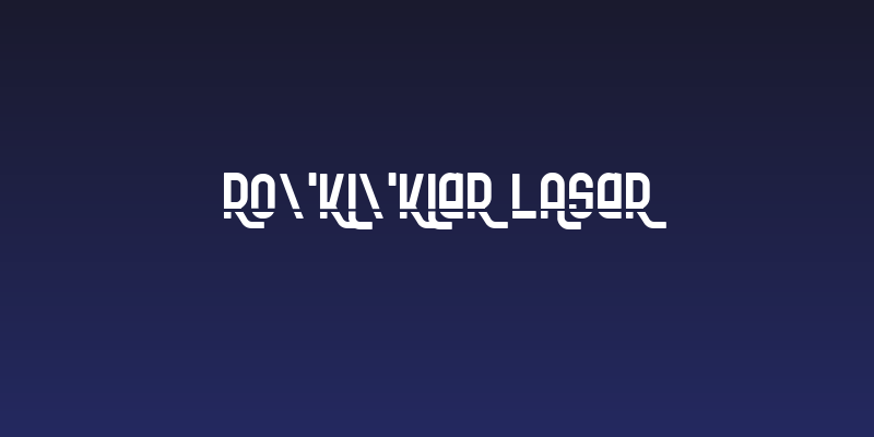 Ro'Ki'Kier Laser Social Header