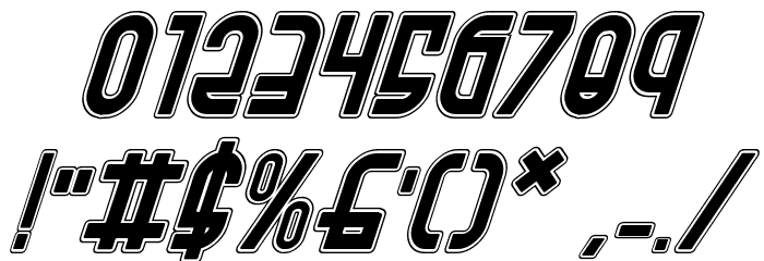 Ro'Ki'Kier Pro Italic Font OTHER CHARS