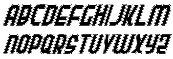 Ro'Ki'Kier Pro Italic Font LOWERCASE