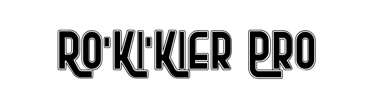 Ro'Ki'Kier Pro  免费字体下载