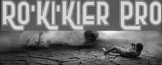 Ro'Ki'Kier Pro Font examples