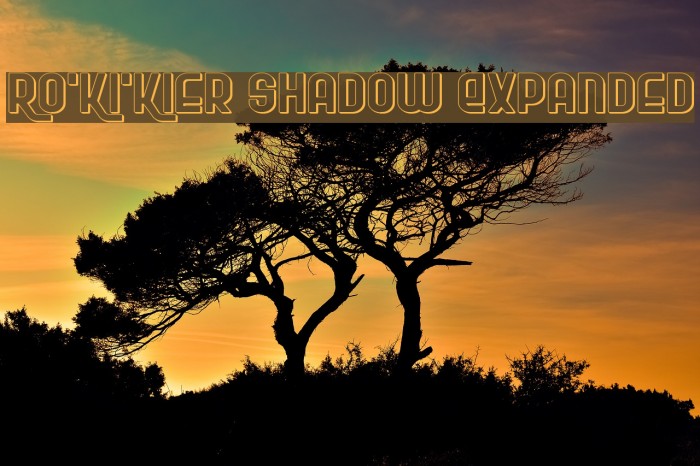 Ro'Ki'Kier Shadow Expanded لخطوط تنزيل examples